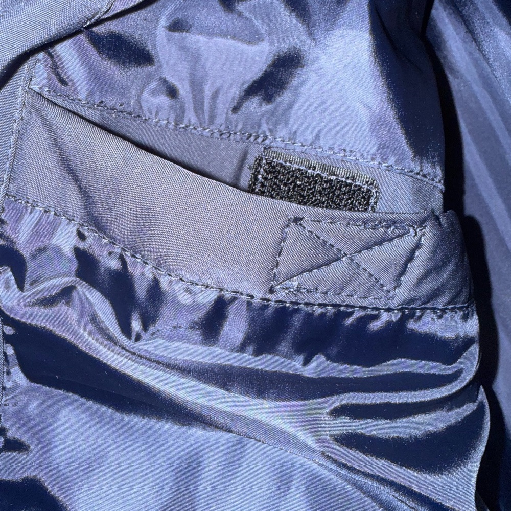 Men's Navy Bomber Jacket - Picture 7 of 8